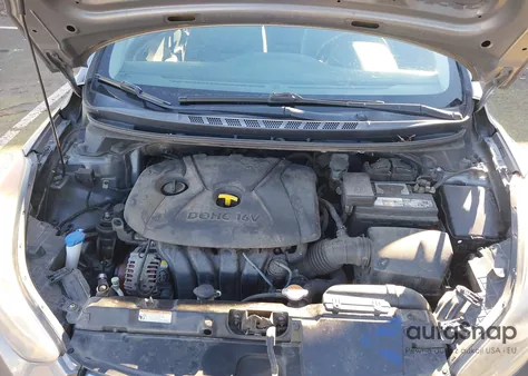 2012 Hyundai Elantra Gls from USA, damaged, VIN 5NPDH4AE2CH079948